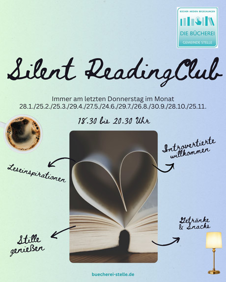Pssst… Willkommen beim Silent Reading Club!