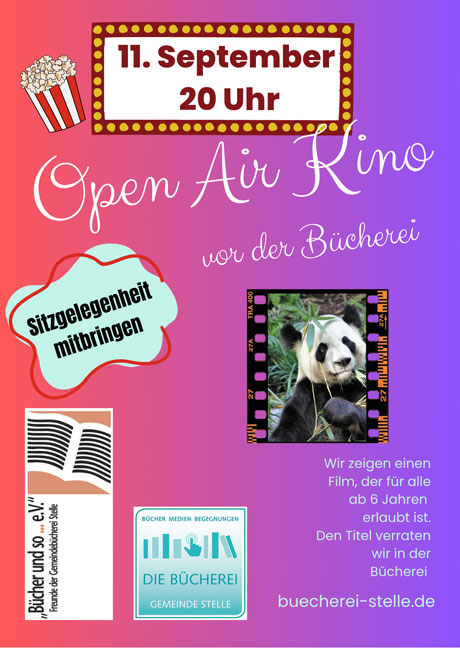 Open Air Kino – Filmvergnügen im Freien