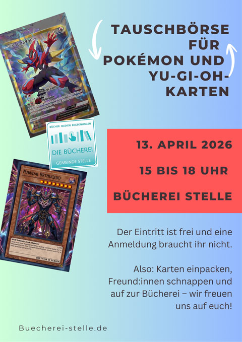 Pokémon- und Yu-Gi-Oh-Karten-Tauschbörse
