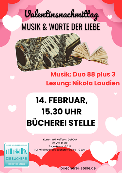 Valentinsnachmittag – Musik & Worte der Liebe